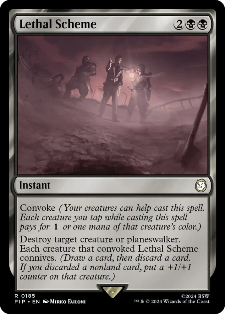 Lethal Scheme [Fallout] - MTG Single