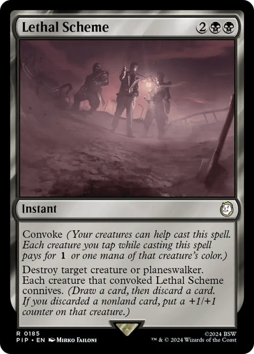 Lethal Scheme [Fallout] - MTG Single