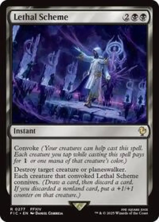 Lethal Scheme (Surge Foil) (277) [Final Fantasy Commander]