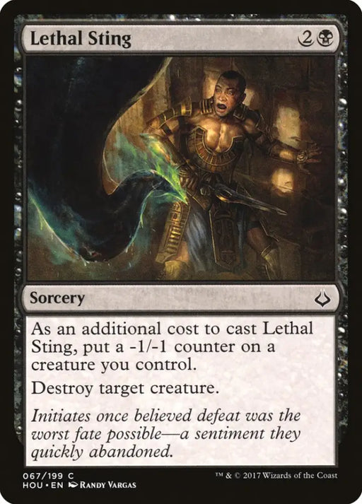 Lethal Sting [Hour of Devastation] - MTG Single