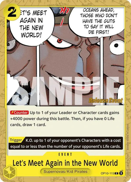 Let's Meet Again in the New World (OP10-115) [Royal Blood Release Event Cards]