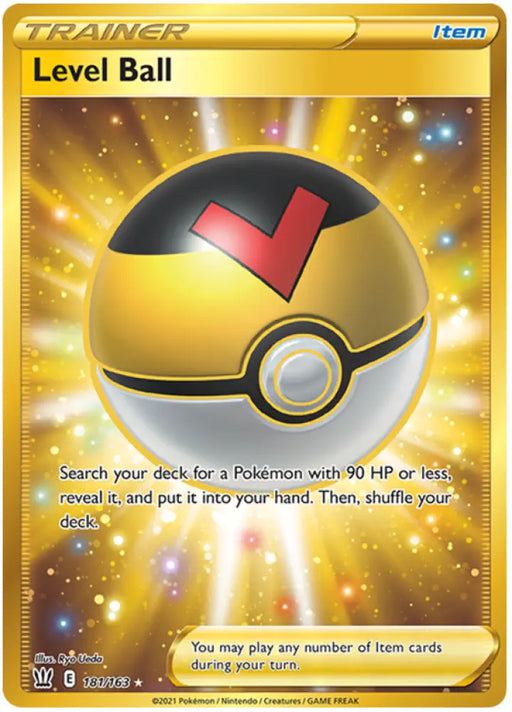 Level Ball (181/163) [Sword & Shield: Battle Styles] - Pokemon Single