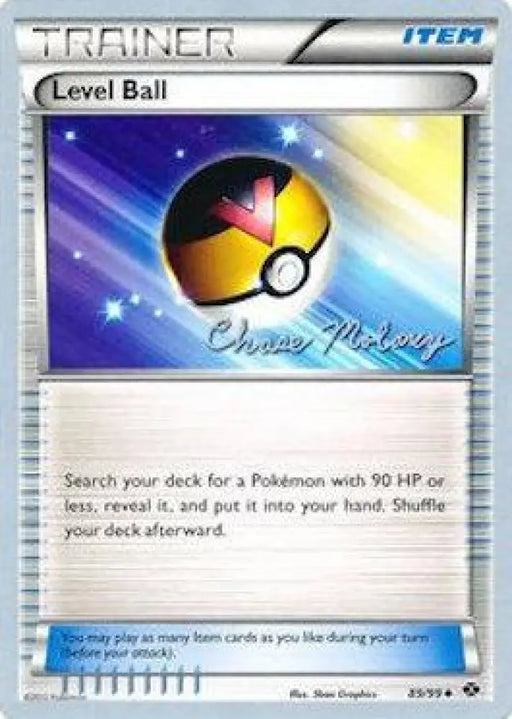 Level Ball (89/99) (Eeltwo - Chase Moloney) [World Championships 2012] - Pokemon Single