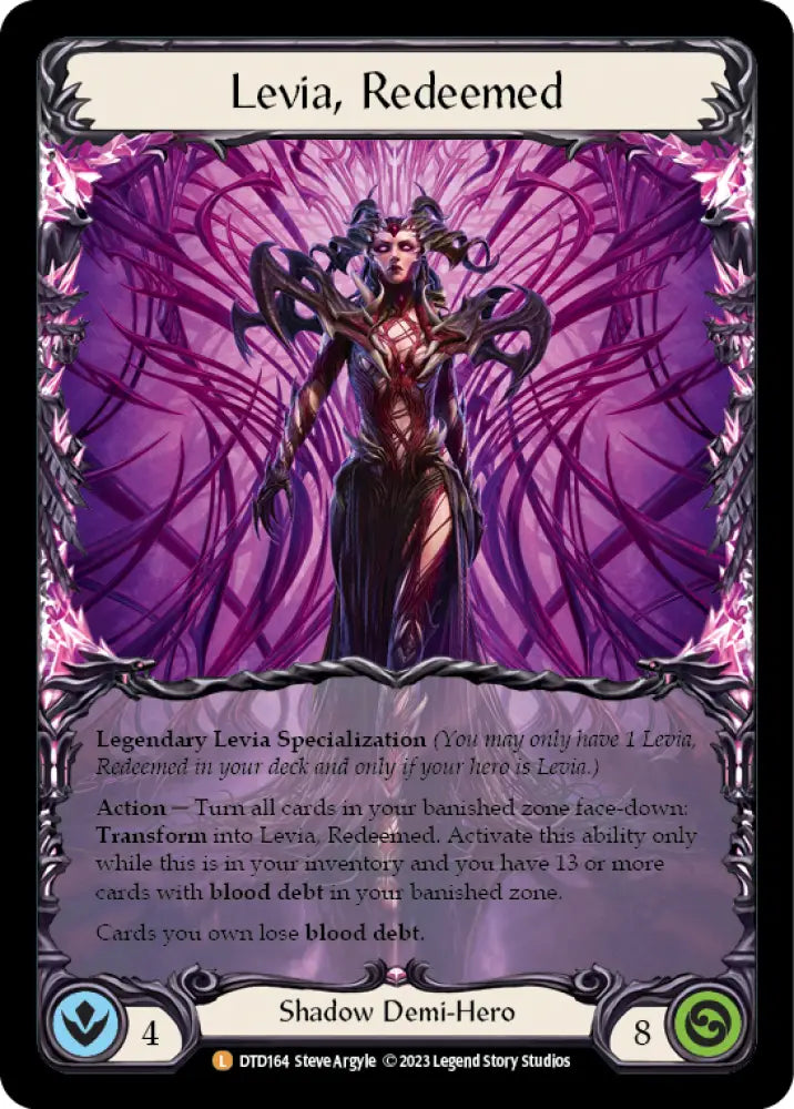Levia Redeemed // Blasmophet Levia Consumed [Dusk Till Dawn] - Flesh And Blood Single