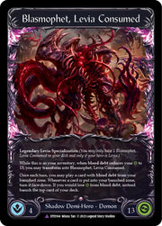 Levia Redeemed // Blasmophet Levia Consumed (Marvel) [Dusk Till Dawn] Cold Foil - Flesh And Blood Single