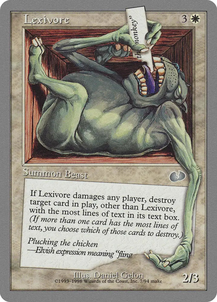 Lexivore [Unglued] - MTG Single