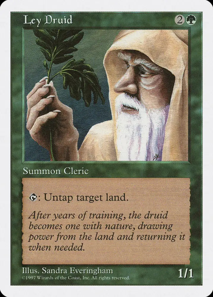 Ley Druid [Fifth Edition] - MTG Single