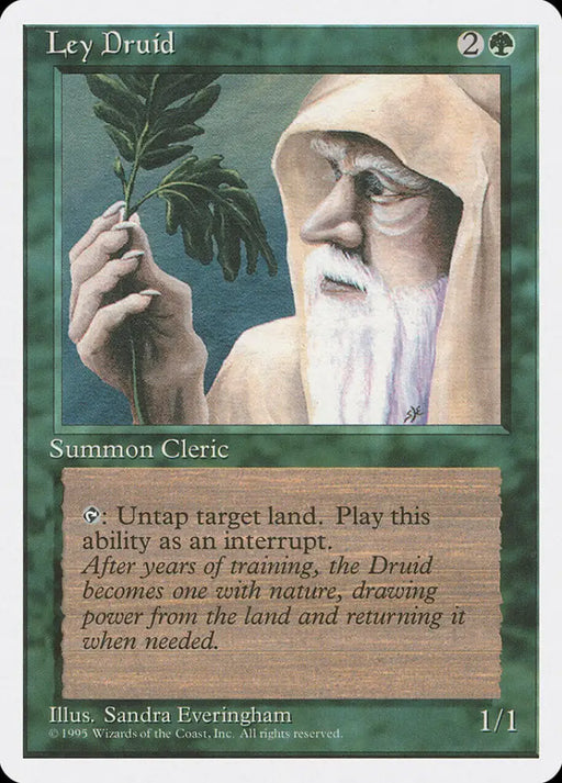 Ley Druid [Fourth Edition] - MTG Single