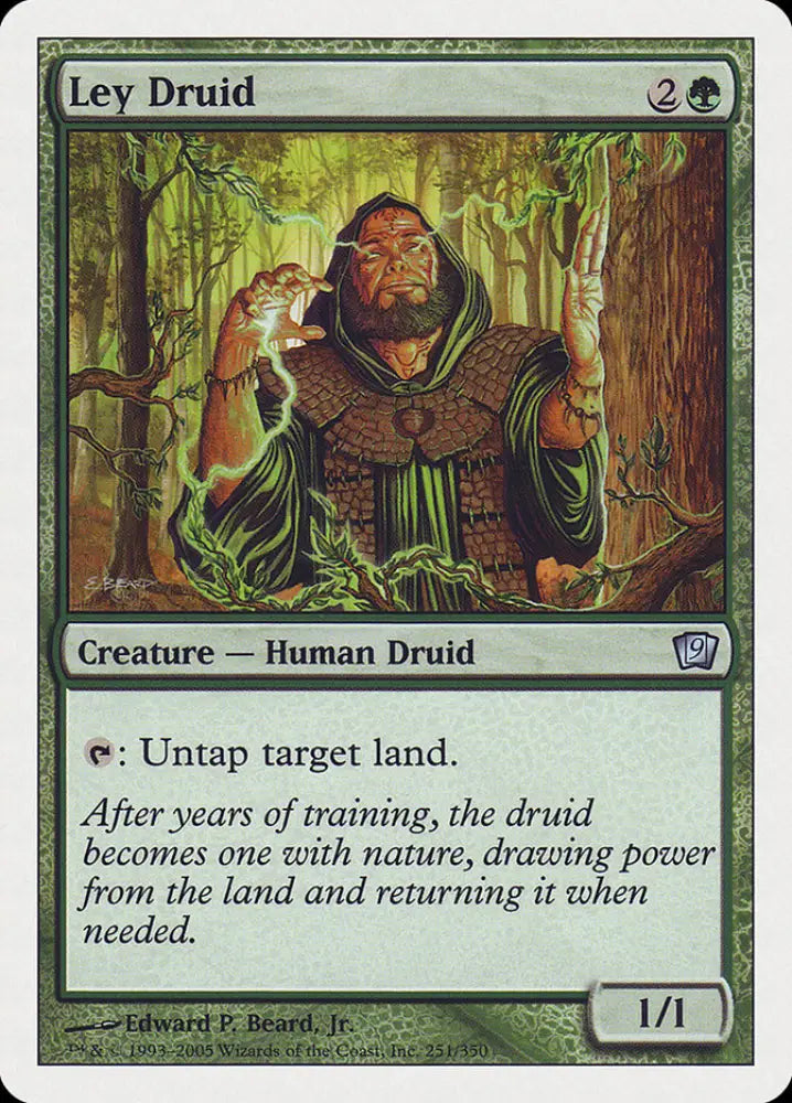 Ley Druid [Ninth Edition] - MTG Single
