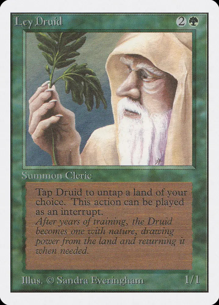 Ley Druid [Unlimited Edition] - MTG Single