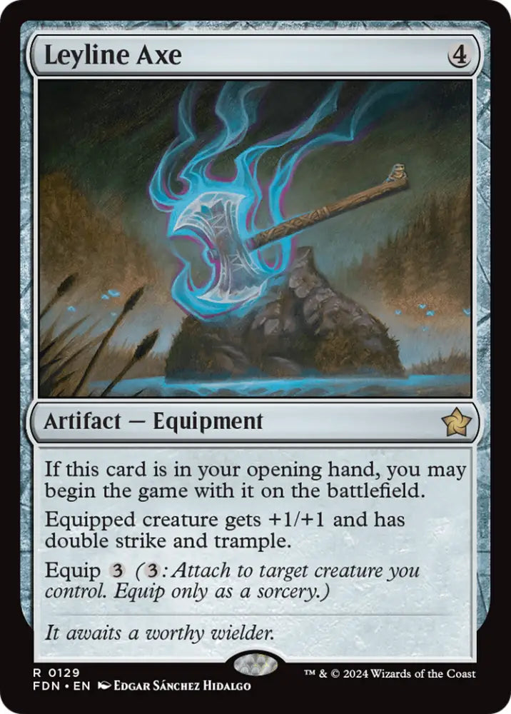 Leyline Axe [Foundations] - MTG Single