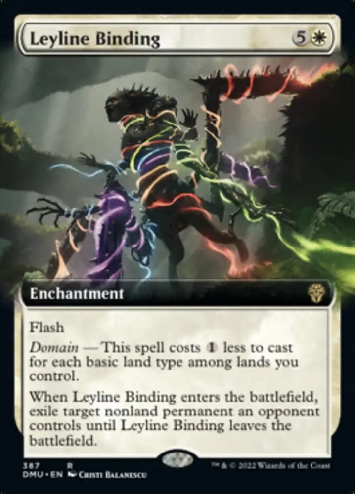 Leyline Binding (Extended Art) [Dominaria United] - MTG Single