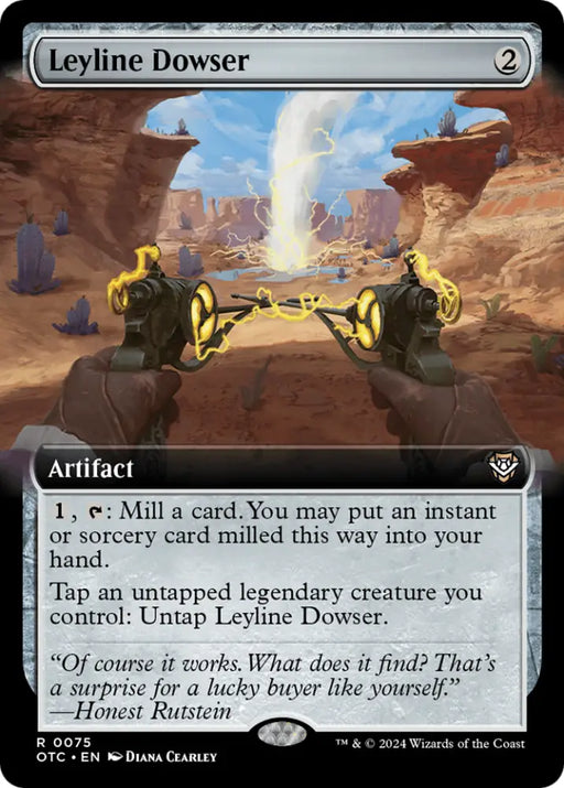 Leyline Dowser (Extended Art) [Outlaws of Thunder Junction Commander] - MTG Single