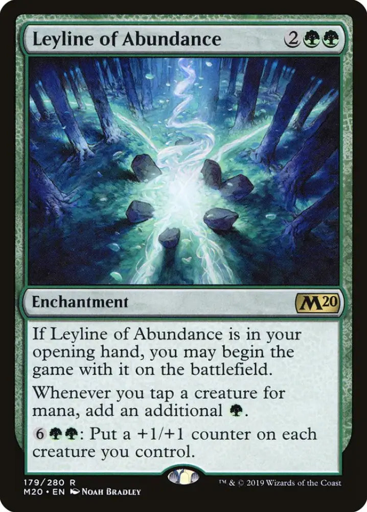 Leyline of Abundance [Core Set 2020] - MTG Single