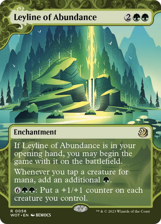 Leyline of Abundance [Wilds of Eldraine: Enchanting Tales] - MTG Single