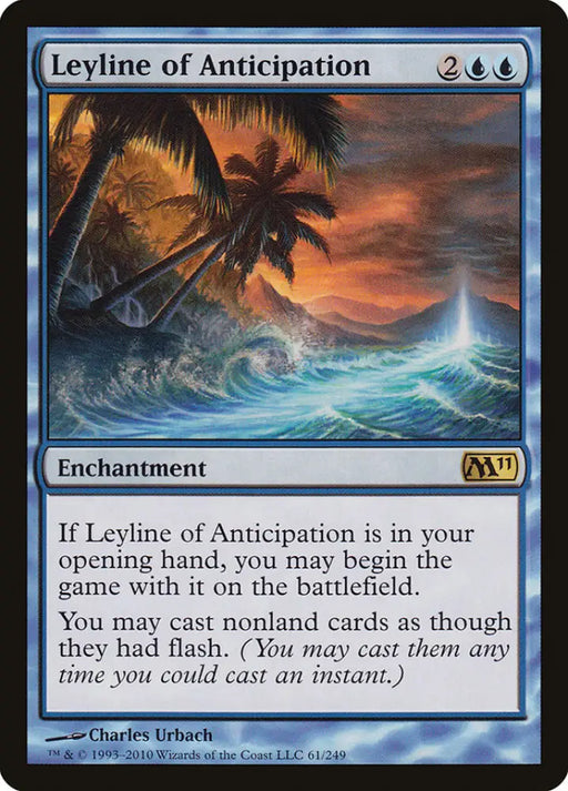 Leyline of Anticipation [Magic 2011] - MTG Single