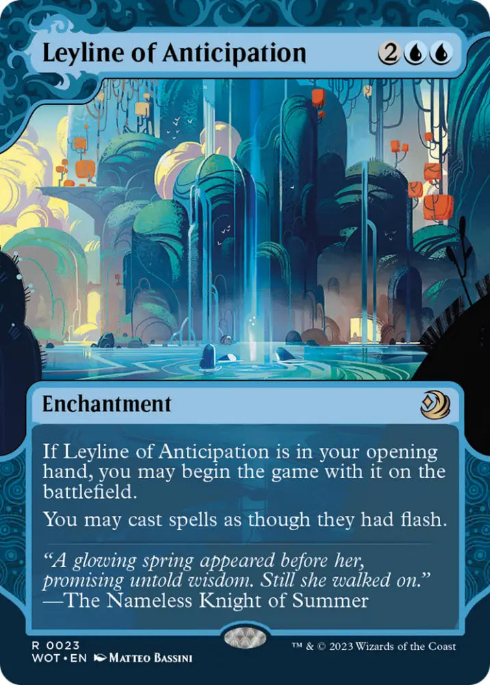 Leyline of Anticipation [Wilds of Eldraine: Enchanting Tales] - MTG Single