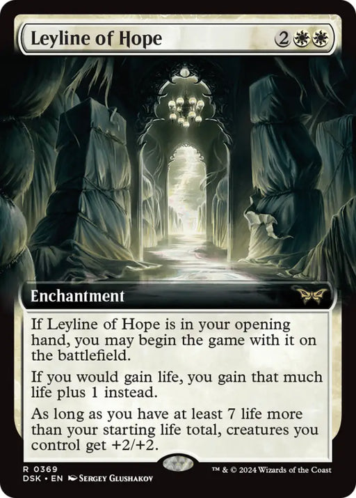 Leyline of Hope (Extended Art) [Duskmourn: House of Horror] - MTG Single