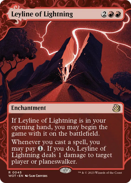 Leyline of Lightning [Wilds of Eldraine: Enchanting Tales] - MTG Single