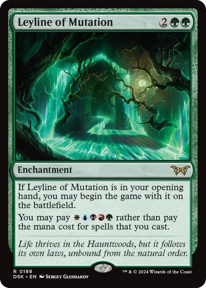 Leyline of Mutation [Duskmourn: House of Horror] - MTG Single