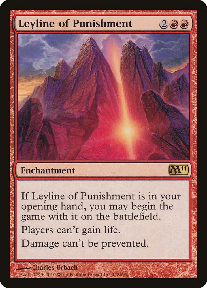 Leyline of Punishment [Magic 2011] - MTG Single