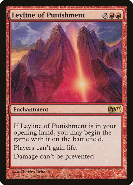 Leyline of Punishment [Magic 2011] - MTG Single