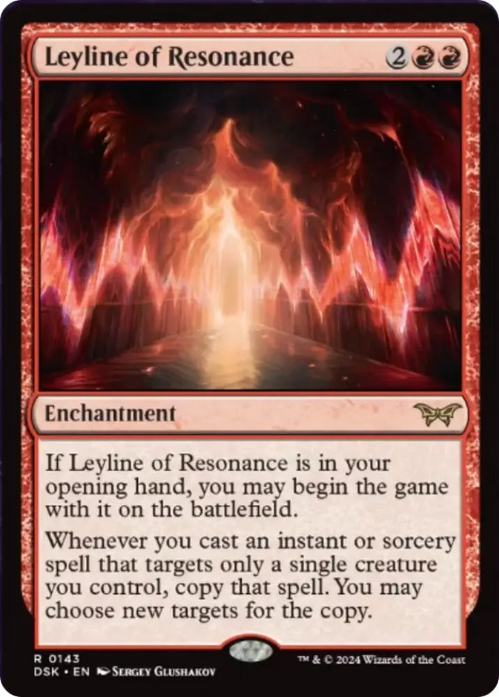 Leyline of Resonance [Duskmourn: House of Horror] - MTG Single
