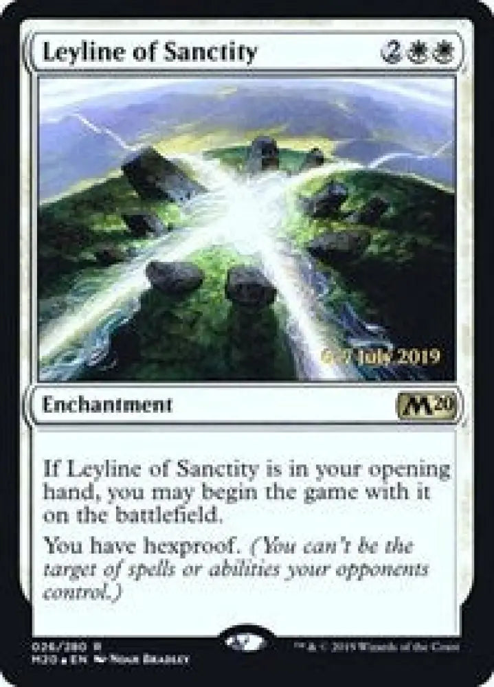 Leyline of Sanctity (26) [Prerelease Cards]