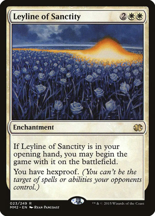 Leyline of Sanctity [Modern Masters 2015] - MTG Single