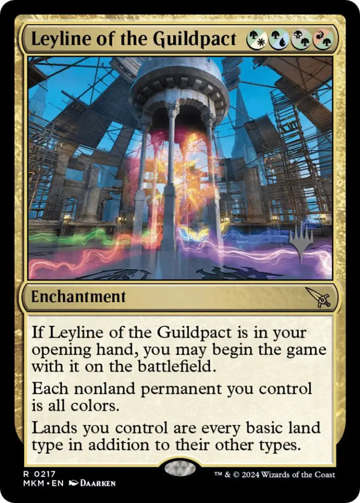 Leyline of the Guildpact (Promo Pack) [Murders at Karlov Manor Promos] - MTG Single