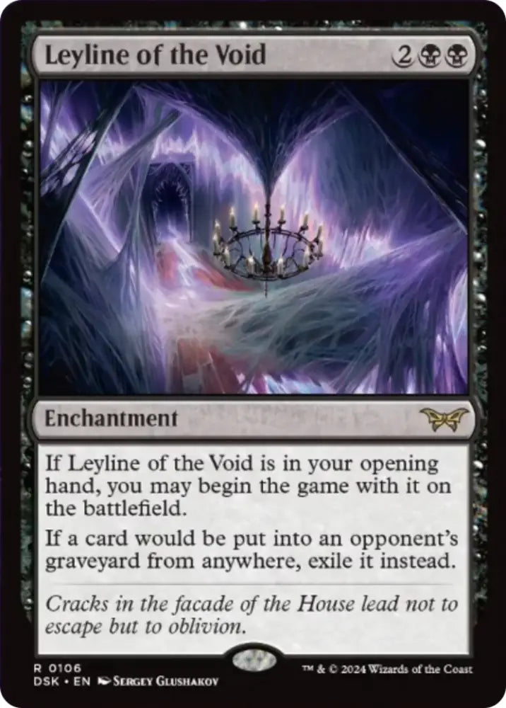 Leyline of the Void [Duskmourn: House of Horror] - MTG Single