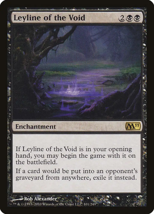 Leyline of the Void [Magic 2011] - MTG Single
