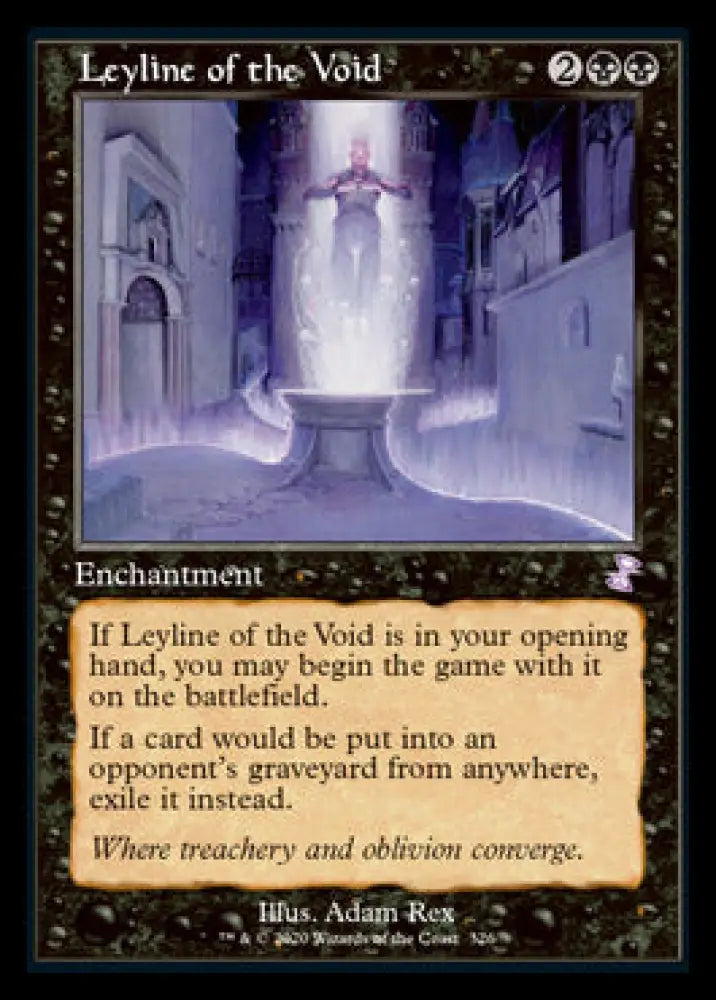 Leyline of the Void (Timeshifted) [Time Spiral Remastered] - MTG Single