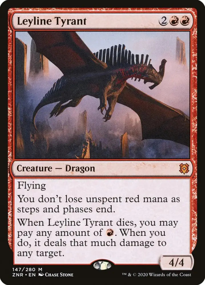 Leyline Tyrant [Zendikar Rising] - MTG Single