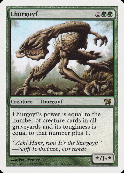 Lhurgoyf (259) [Eighth Edition] - MTG Single