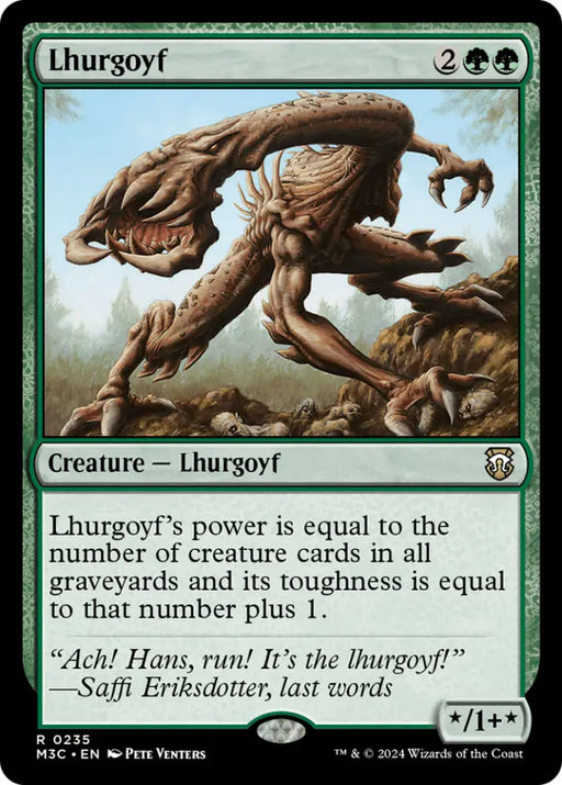 Lhurgoyf [Modern Horizons 3 Commander] - MTG Single