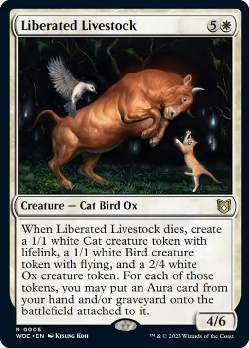 Liberated Livestock [Wilds of Eldraine Commander] - MTG Single