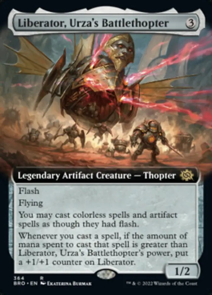 Liberator Urza’s Battlethopter (Extended Art) [The Brothers’ War] - MTG Single