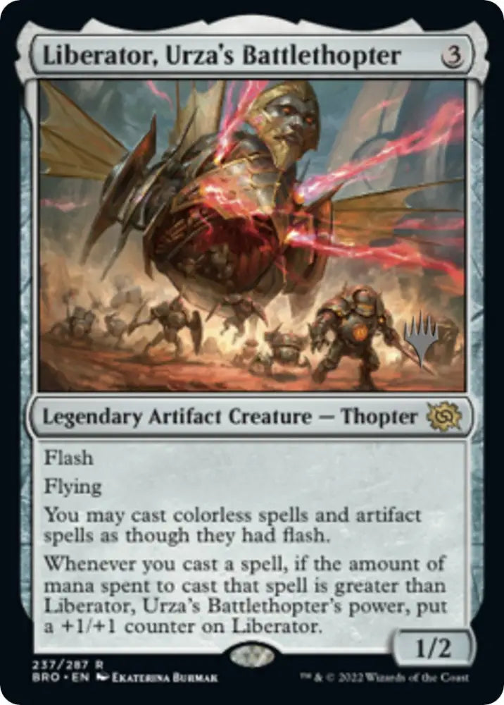 Liberator Urza’s Battlethopter (Promo Pack) [The Brothers’ War Promos] - MTG Single