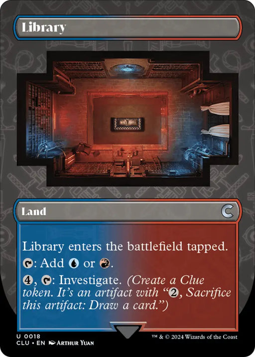 Library (Borderless) [Ravnica: Clue Edition] - MTG Single
