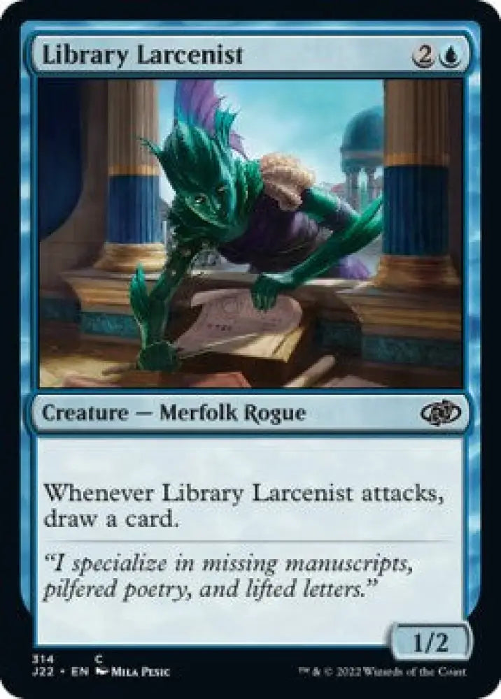 Library Larcenist [Jumpstart 2022] - MTG Single