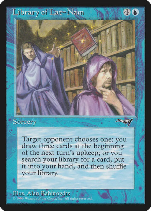 Library of Lat-Nam [Alliances] - MTG Single