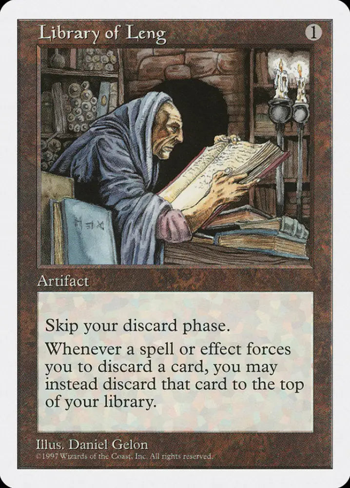 Library of Leng [Fifth Edition] - MTG Single