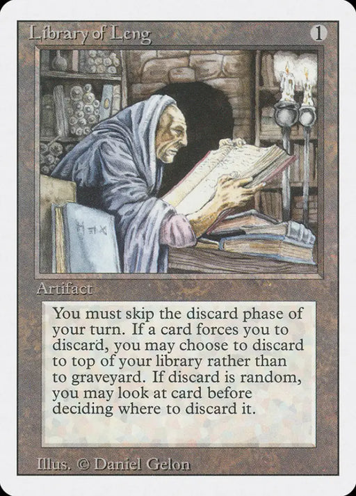 Library of Leng [Revised Edition] - MTG Single