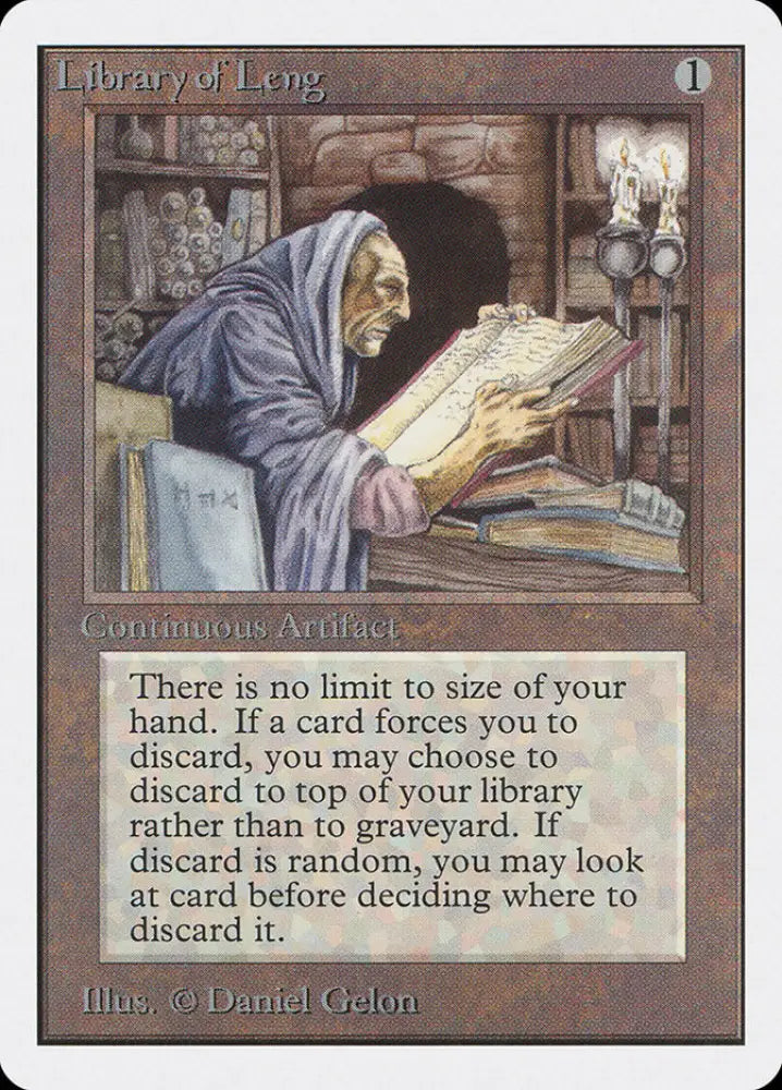 Library of Leng [Unlimited Edition] - MTG Single