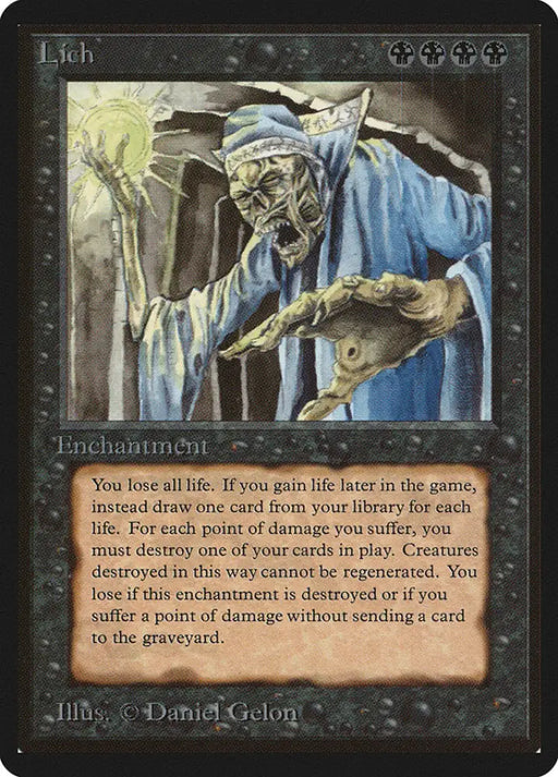 Lich [Beta Edition] - MTG Single
