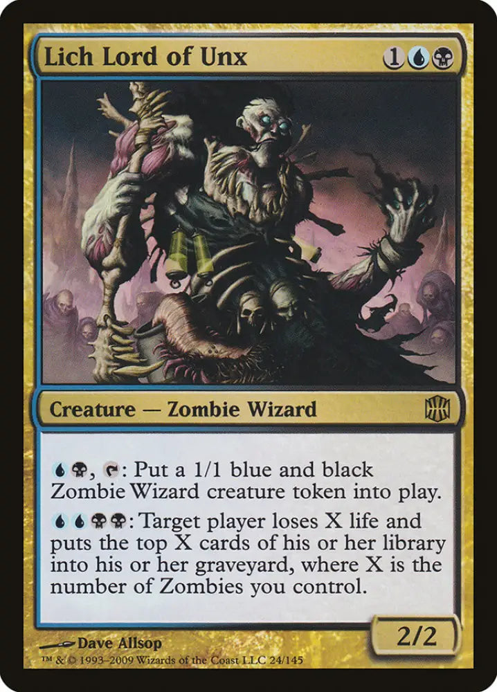Lich Lord of Unx [Alara Reborn] - MTG Single