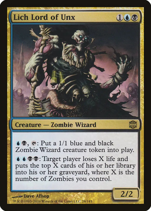 Lich Lord of Unx [Alara Reborn] - MTG Single