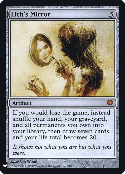 Lich’s Mirror [Mystery Booster] - MTG Single