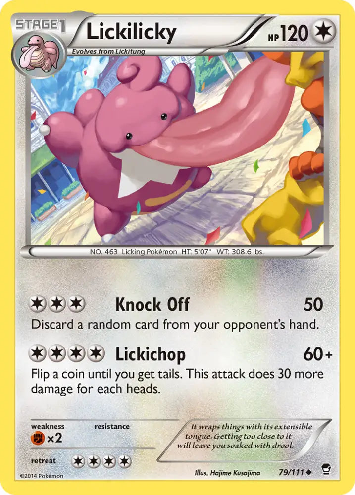 Lickilicky (79/111) [XY: Furious Fists] - Pokemon Single